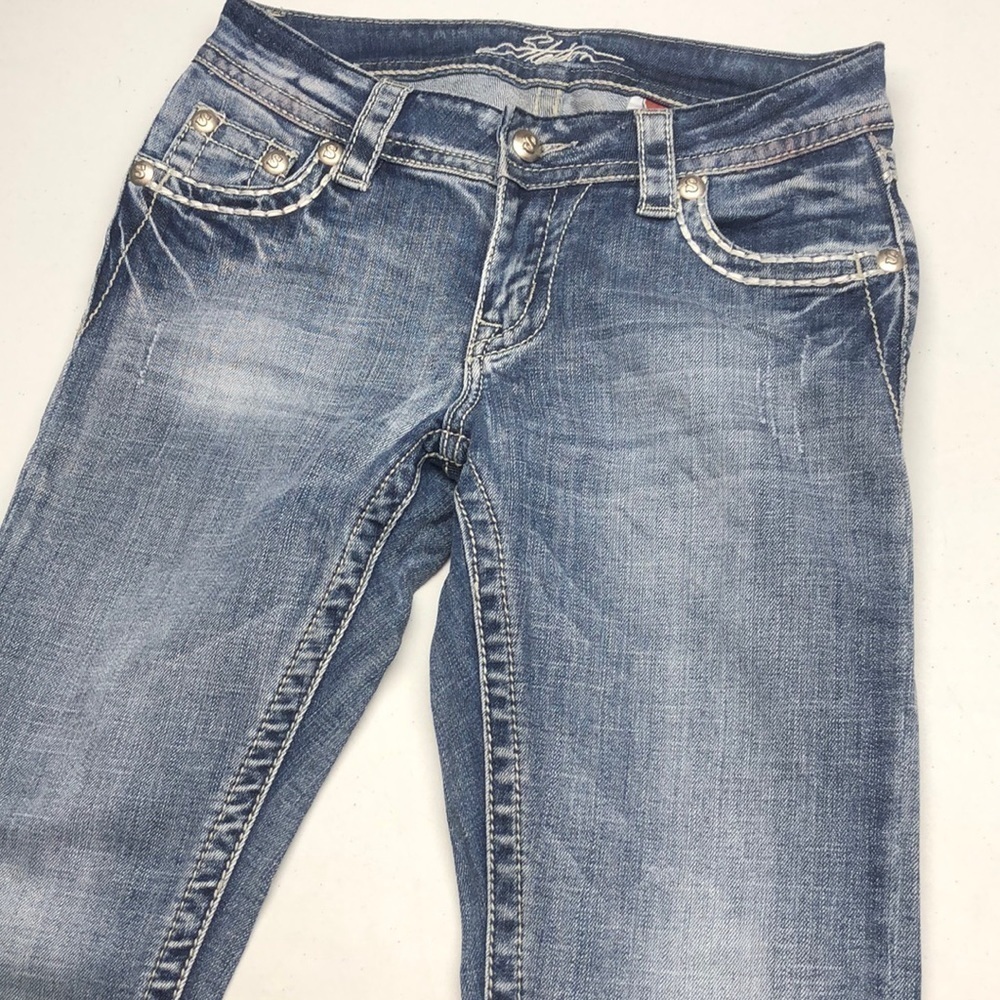 COPY - LIKE NEW STETSON PIXIE STIX SKINNY JEANS 4/26x32 ⭐️ - Picture 11 of 15